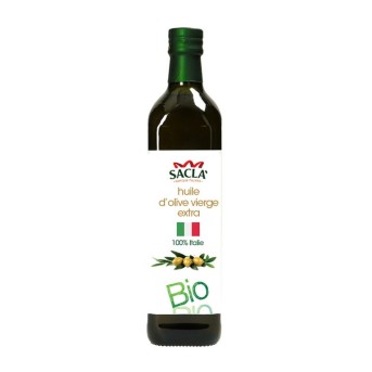 Huile d’olive italienne bio vierge extra Saclà 750 ml| Saclà