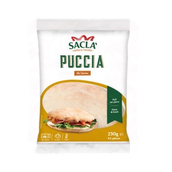 Pain Puccia italien Saclà 230 g – Pain traditionnel