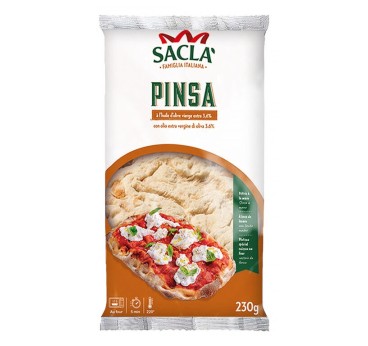 Pain Pinsa Saclà 230 g – Pain à garnir