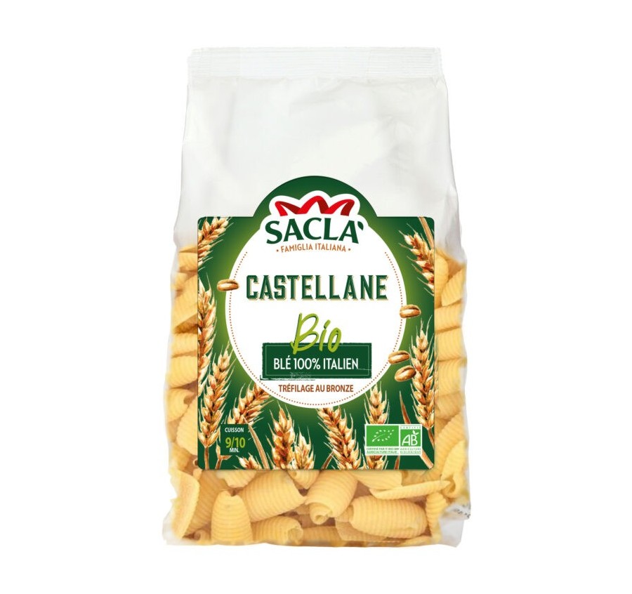 Pâtes Castellane bio 500gr