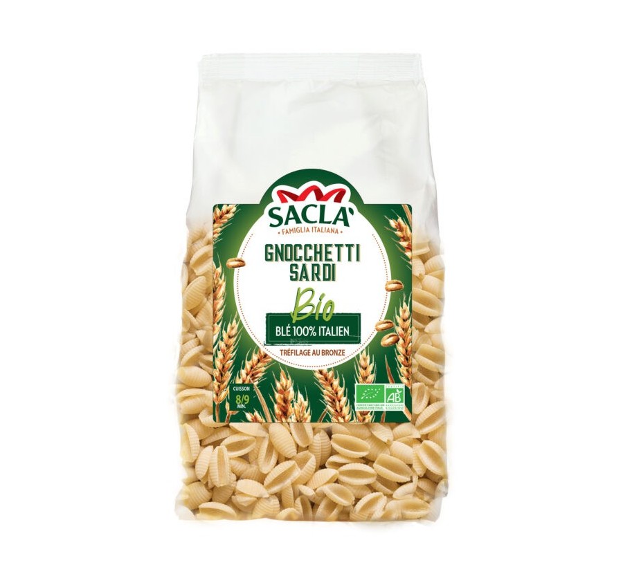 Pâtes Gnocchetti sardi Bio 500gr