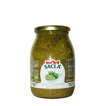Pesto alla Genovese Bio 950 g – Pesto au basilic italien