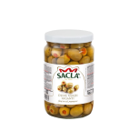 Olives vertes géantes au poivron au naturel 1,55kg