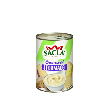 Sauce 4 Fromages Saclà 400 g – Crème fromagère italienne gourmande