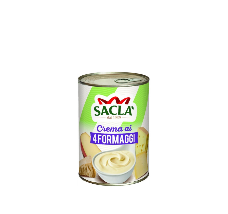 Crème aux 4 fromages 400gr Crème aux 4 fromages 400gr