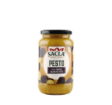 Pesto à la Truffe Blanche d’Été Saclà 570g – Pesto italien gourmet