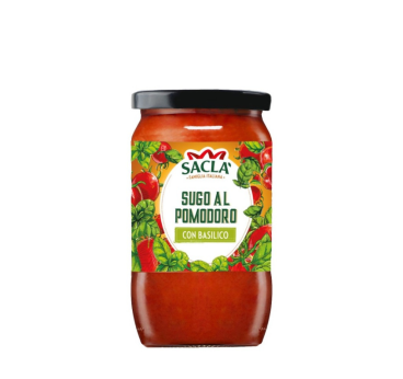 Sauce Tomate & Basilic 680g – Recette italienne | Saclà