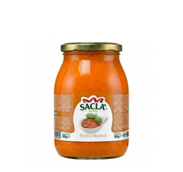Pesto Rosso 980 g – Tomates & fromages italiens AOP | Saclà