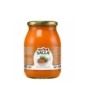 Pesto Rosso 980 g – Tomates & fromages italiens AOP | Saclà