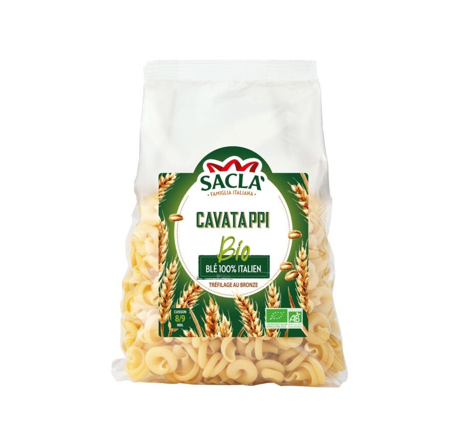 Pâte Cavatappi bio 500gr