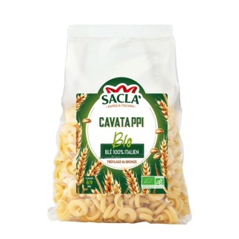 Pâtes Cavatappi Bio Saclà 500 g – Pâtes italiennes