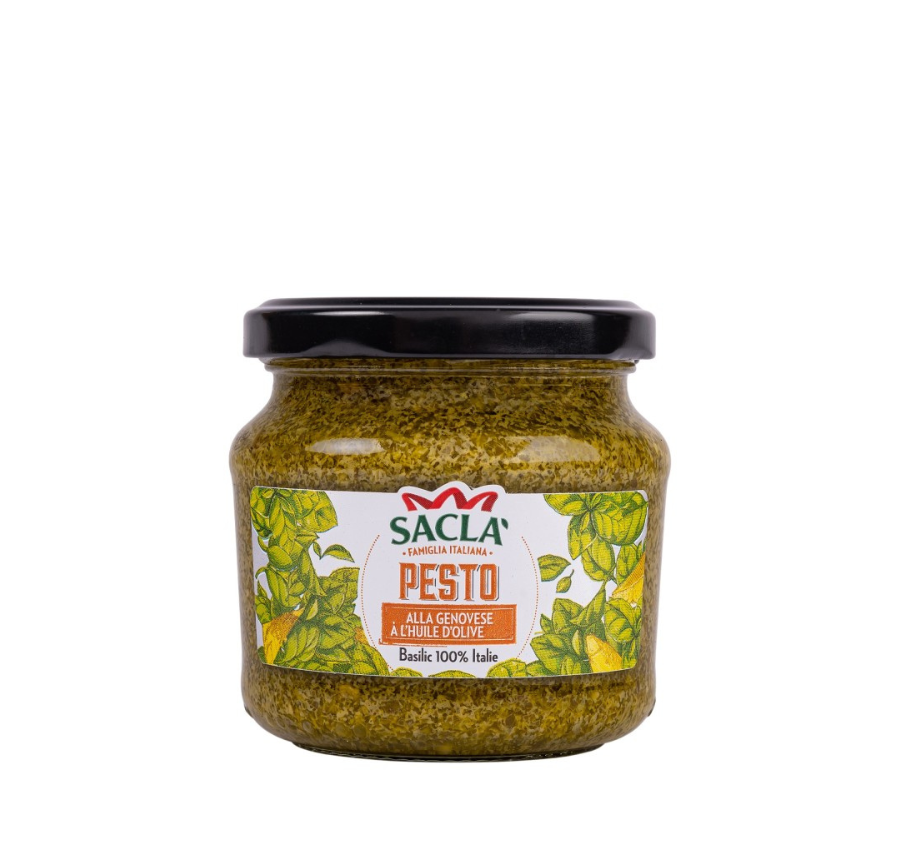 Pesto alla Genovese à l'huile d'olive 190gr