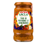 Trio de poivrons & aubergines 290gr