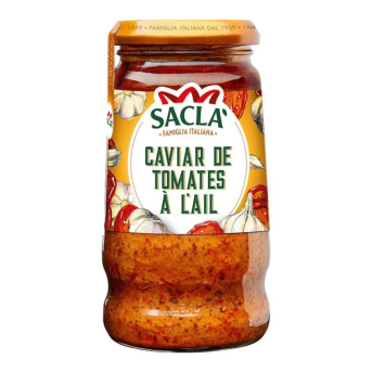 Caviar de tomates à l’ail Saclà 290g – Format gourmand