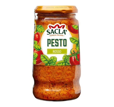 Pesto Rosso 290g – Pesto rouge italien format familial Saclà