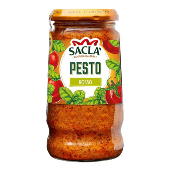 Pesto Rosso 290g – Pesto rouge italien format familial Saclà