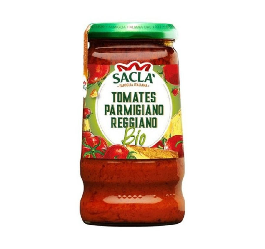 Sauce Tomates & Parmigiano Reggiano bio 345gr