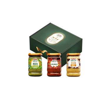 Top Box Saclà – Coffret gourmand italien pesto & sauces