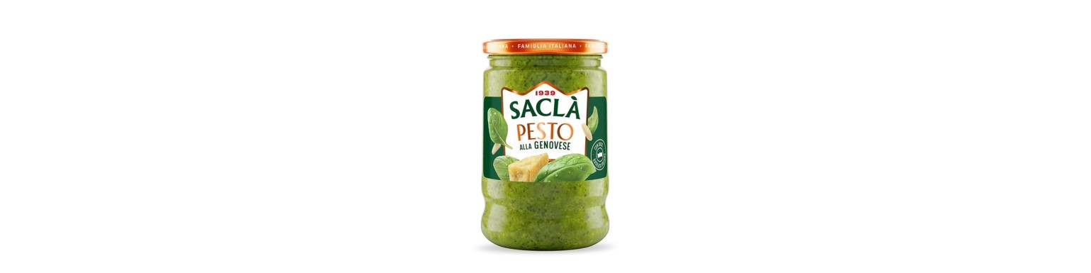 Pesto Saclà – Genovese, Rosso & recettes bio